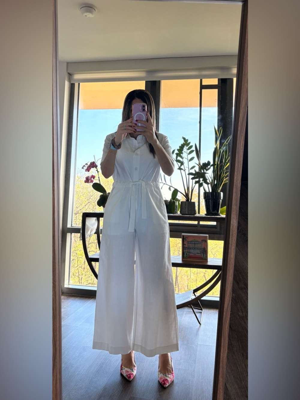 Showpo White Button-Front Jumpsuit